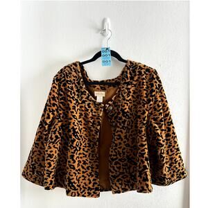 jacket /animal print/short